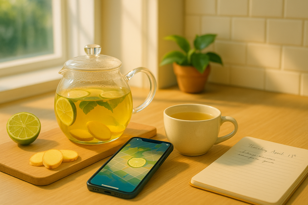 Prepara tu té revitalizador ya