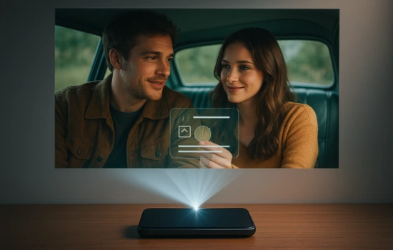 Convierte tu móvil en un proyector portátil y funcional