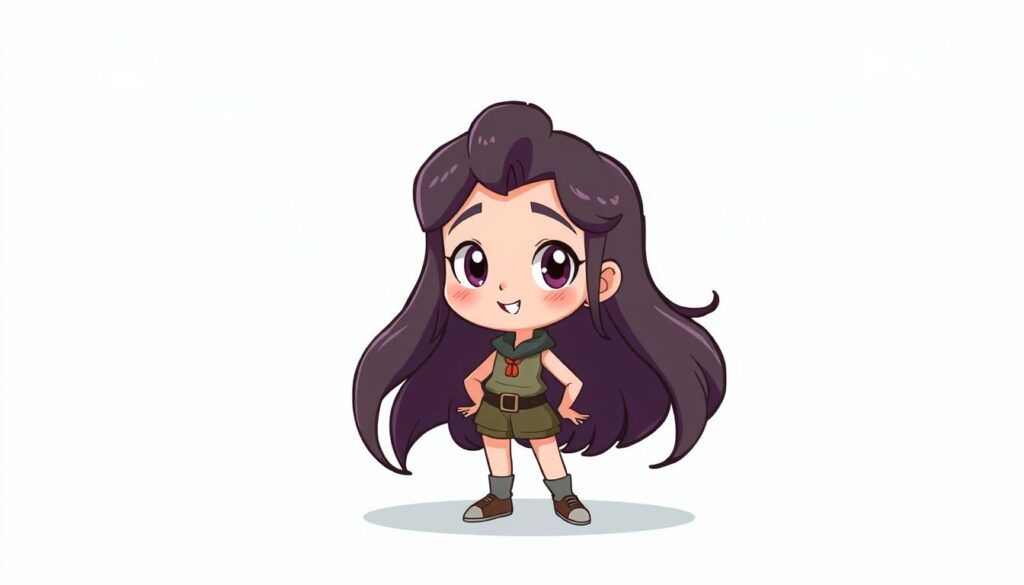 Genera una imagen de una caricatura creada con ToonArt