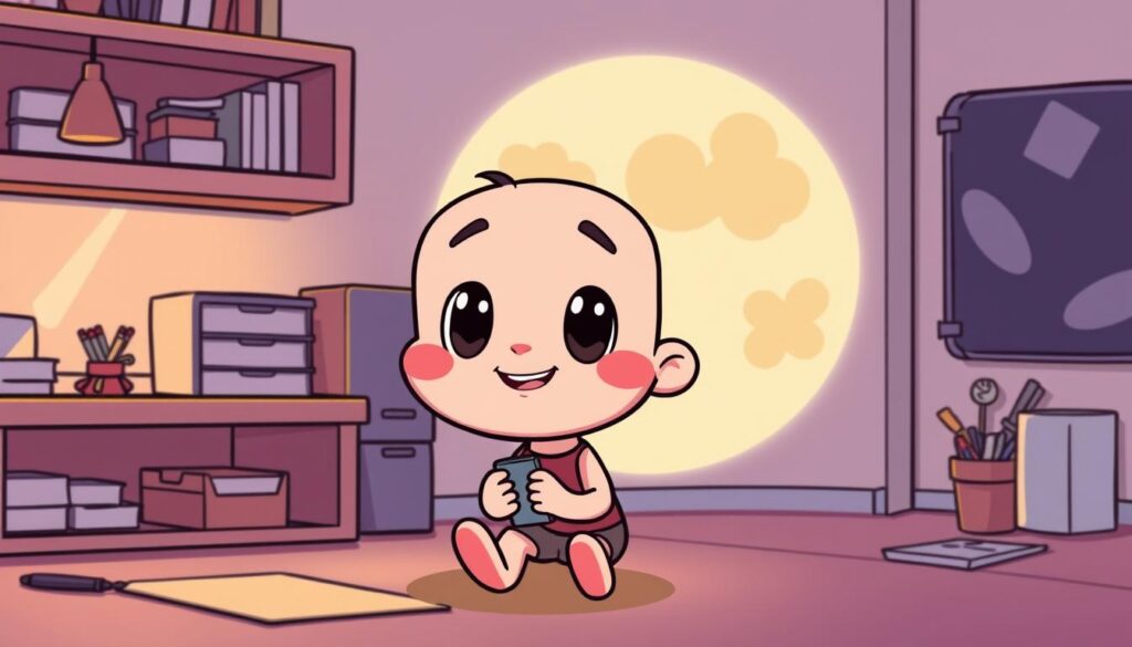 Genera una imagen de una caricatura creada con ToonMe