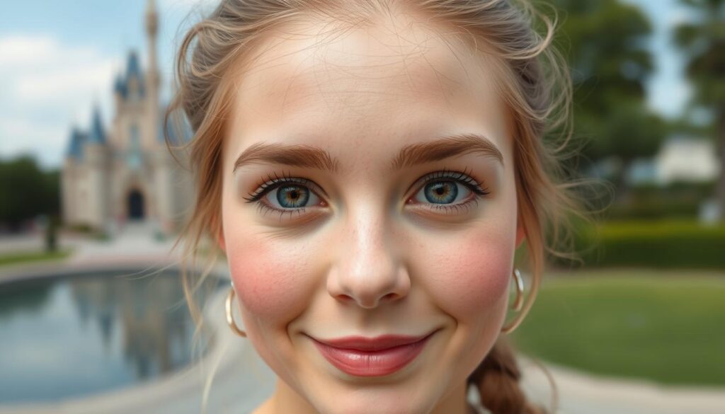 Generar imagen de una persona con un filtro de Disney aplicado a su rostro