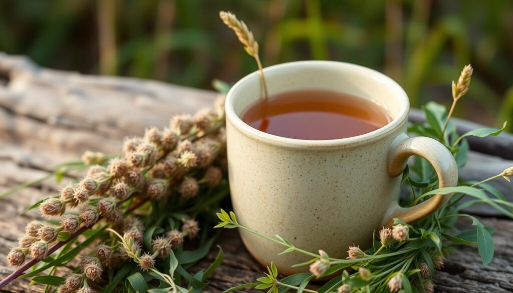 Imagen de té de cola de caballo Imagen de té de cola de caballo