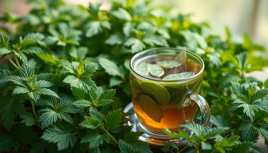 Imagen de té de ortiga Imagen de té de ortiga