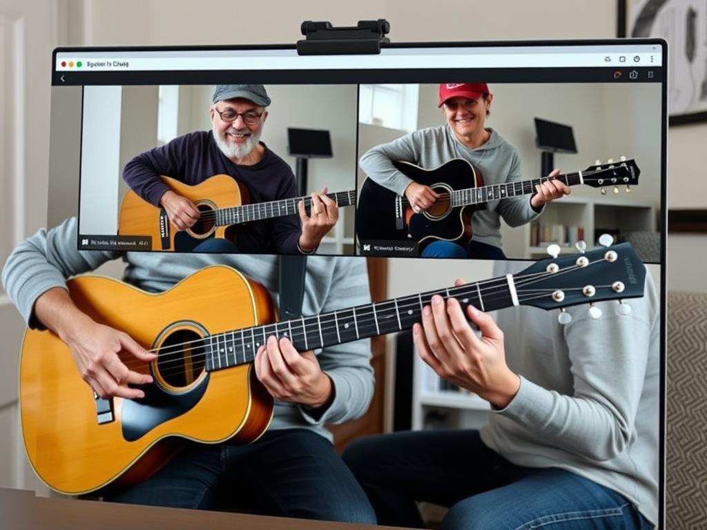 Sesión de clase online personalizada de guitarra