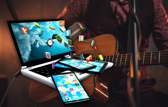 Aprende guitarra en casa con apps