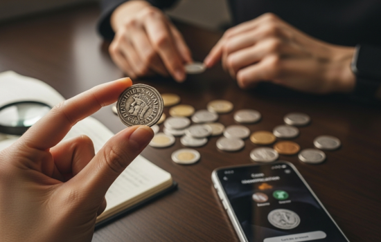 Descubre monedas raras con este app