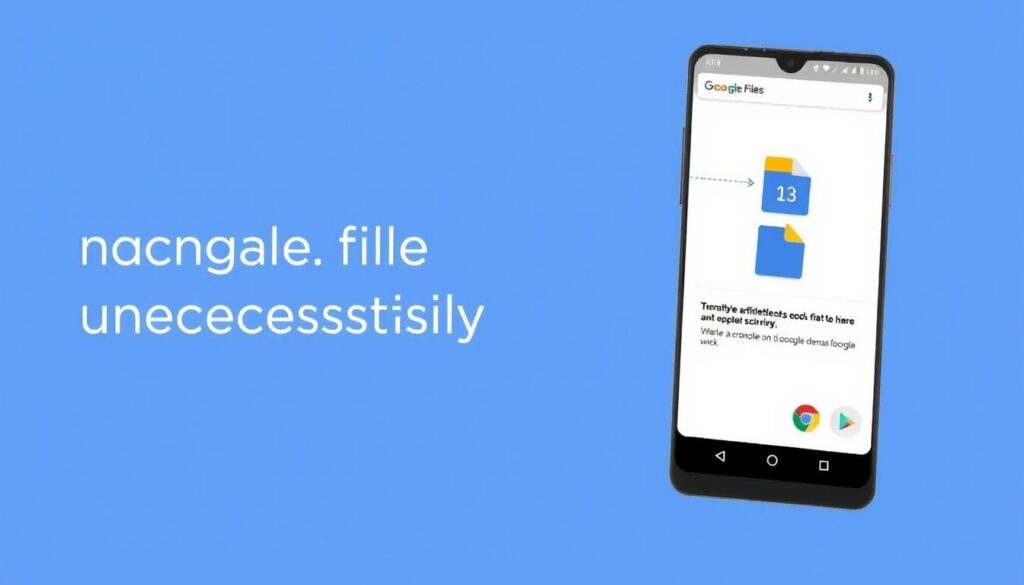 Generar imagen de la aplicación Files by Google limpiando archivos innecesarios en un dispositivo Android Generar imagen de la aplicación Files by Google limpiando archivos innecesarios en un dispositivo Android