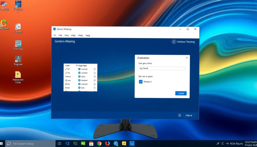 Generar imagen de la aplicación iMazing en una computadora con Windows Generar imagen de la aplicación iMazing en una computadora con Windows