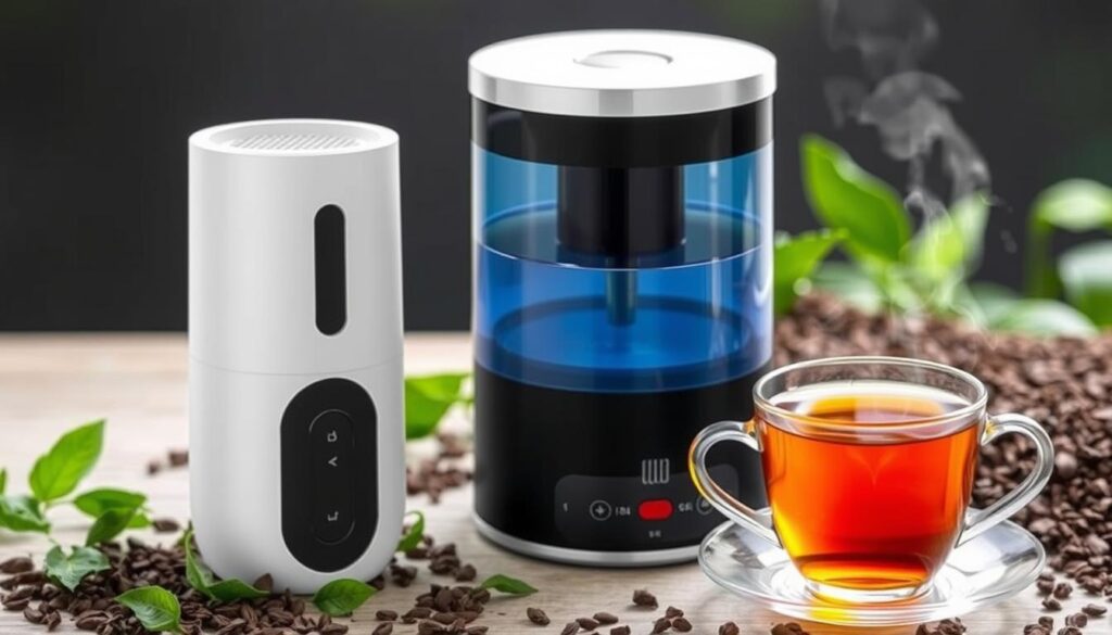 Imagen de un purificador de agua para té Imagen de un purificador de agua para té