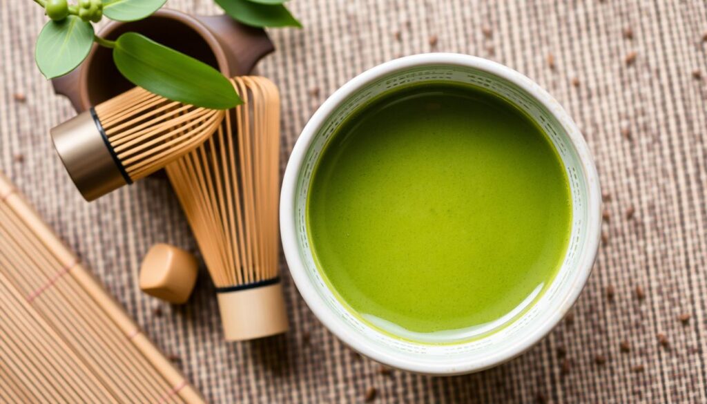 Imagen de un tazón de matcha