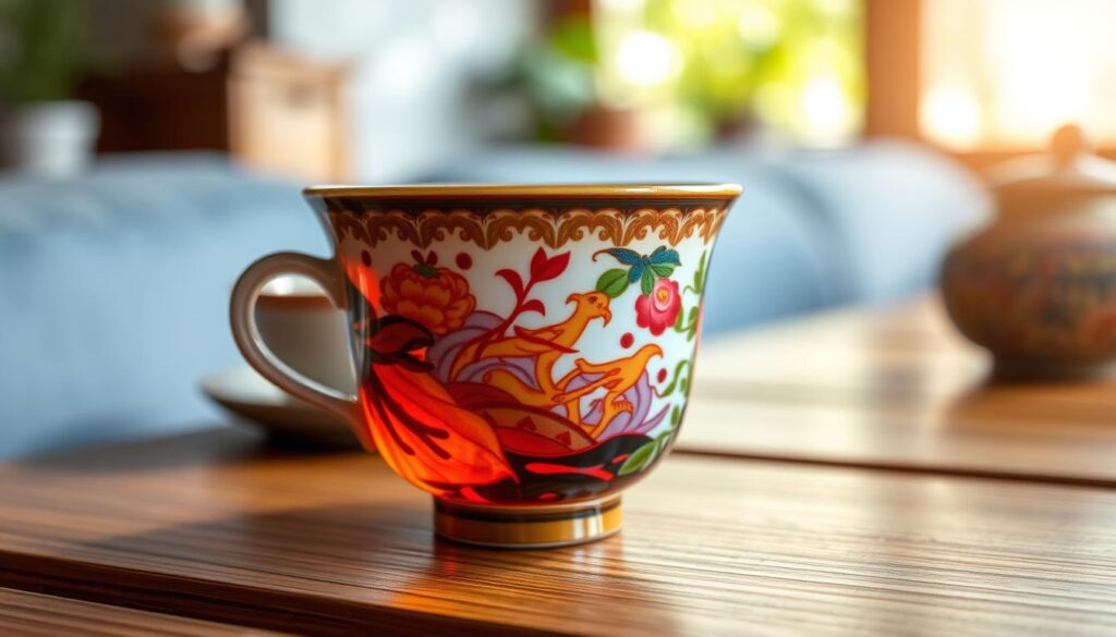 Imagen de una taza de té Oolong