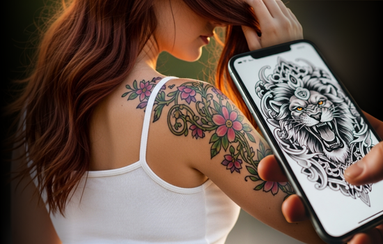 Prueba tatuajes con apps: decide con tus ojos, no con dudas