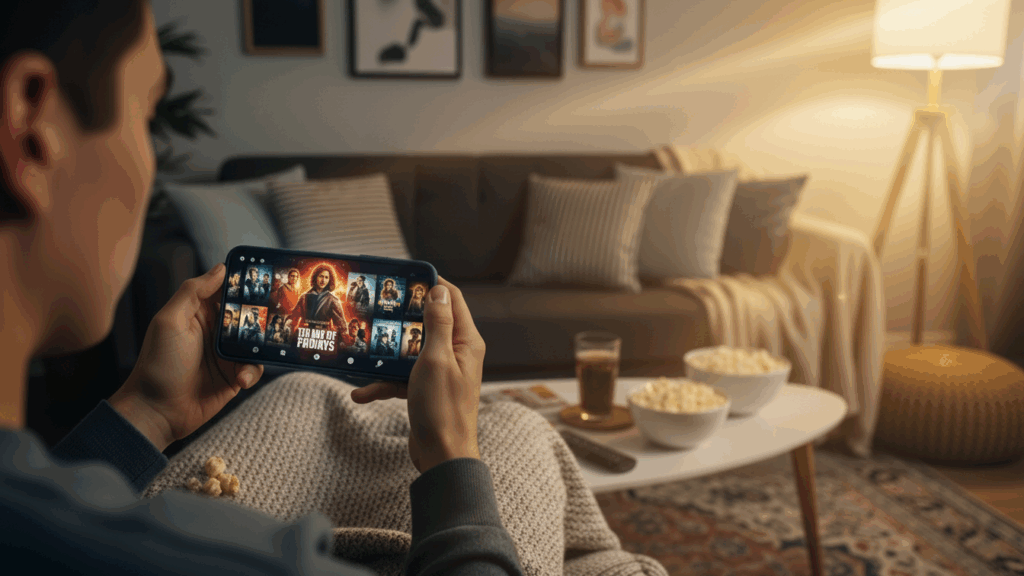 Aplicación de películas y series gratis