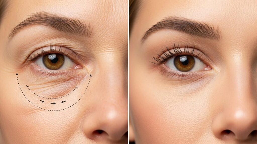 Cómo eliminar las bolsas del rostro de forma natural