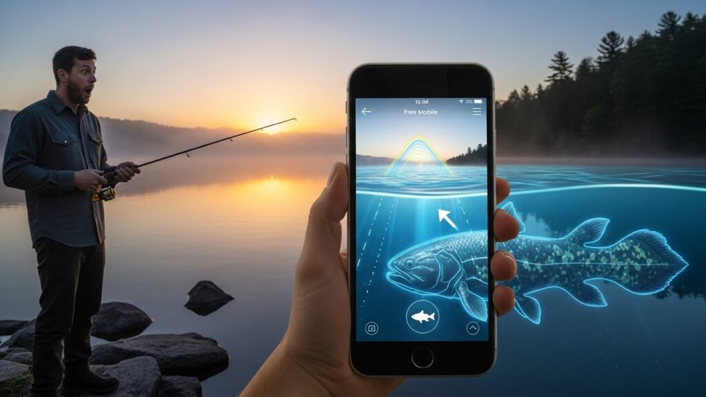 Aplicación que ayuda a los pescadores a encontrar los mejores peces