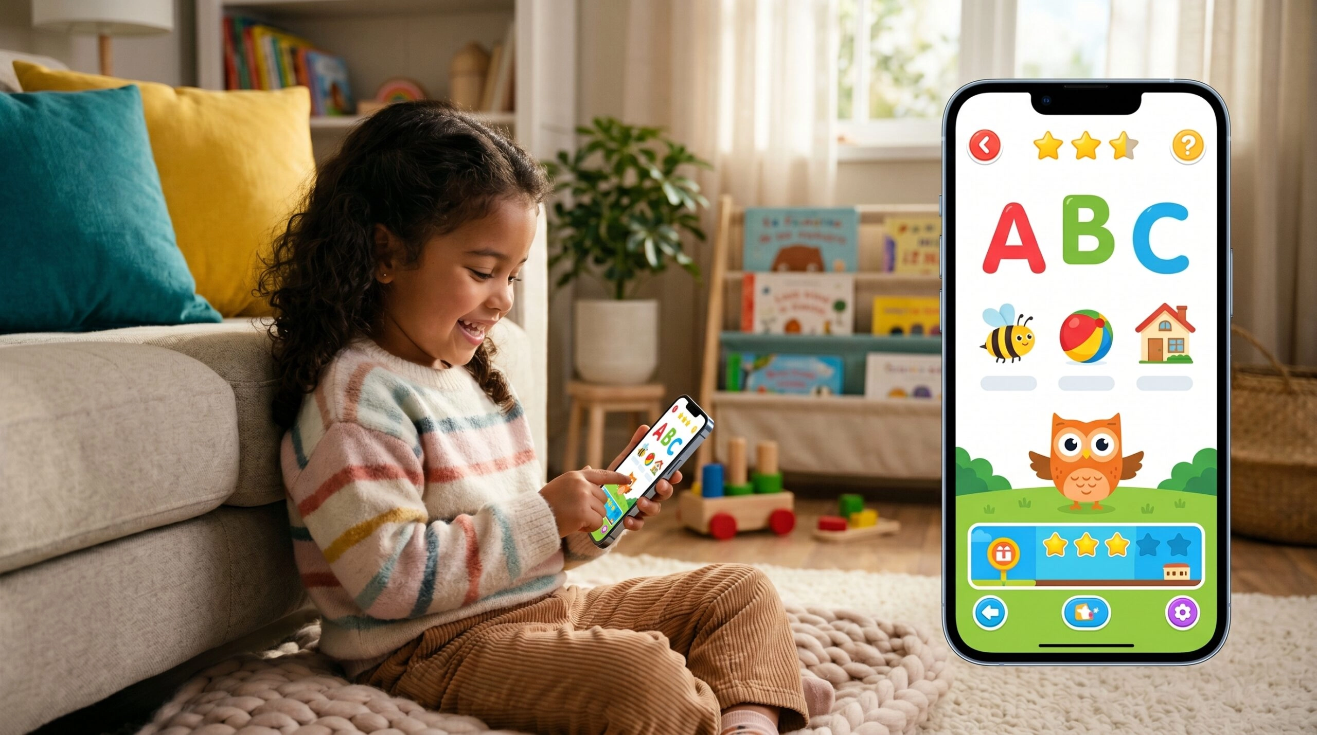 App de alfabetización para niños en casa gratis