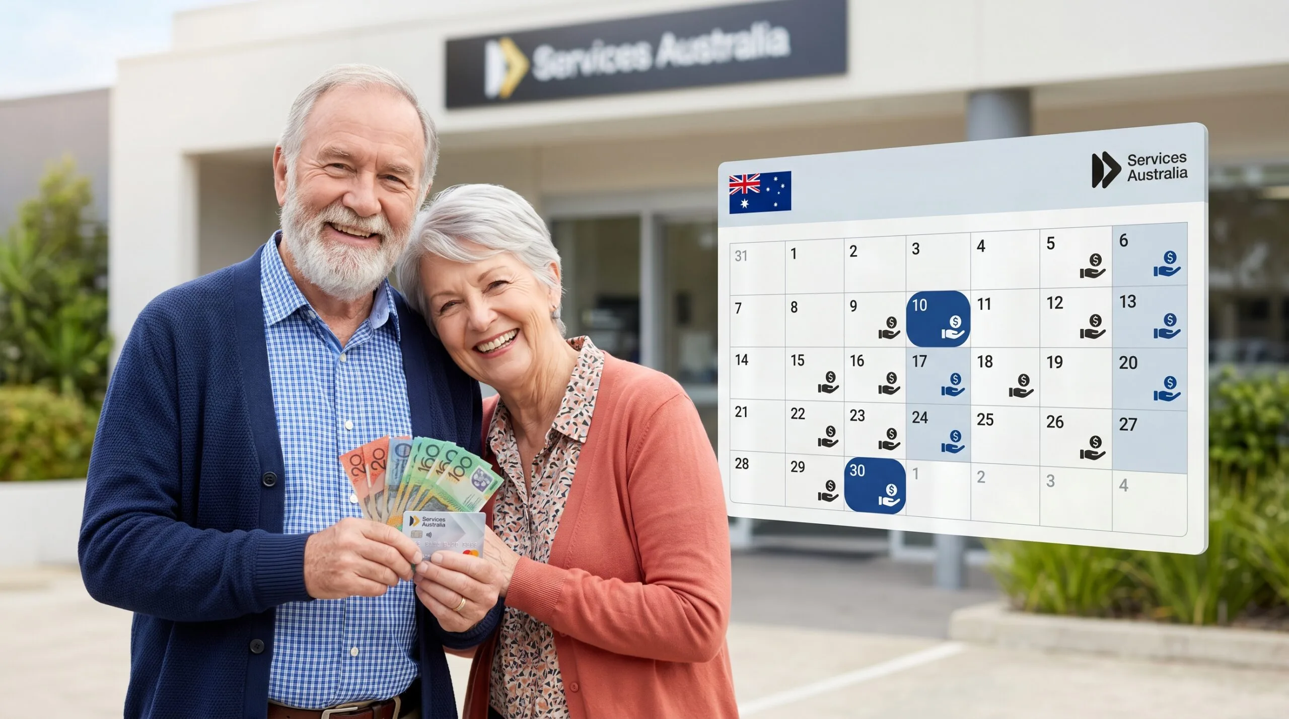 Calendario de pagos Age Pension 2026