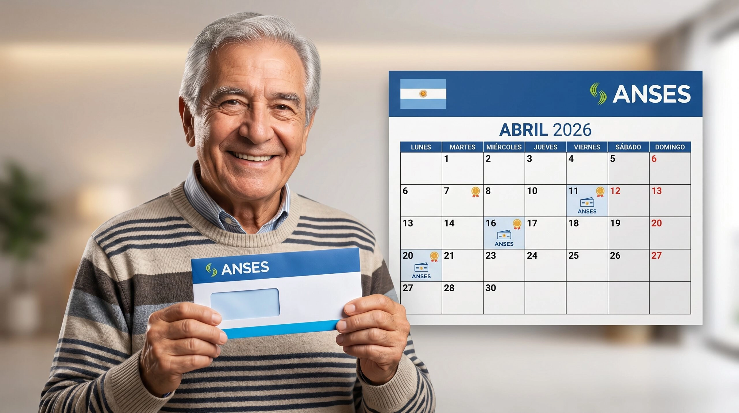 Fechas de Pago ANSES 2026