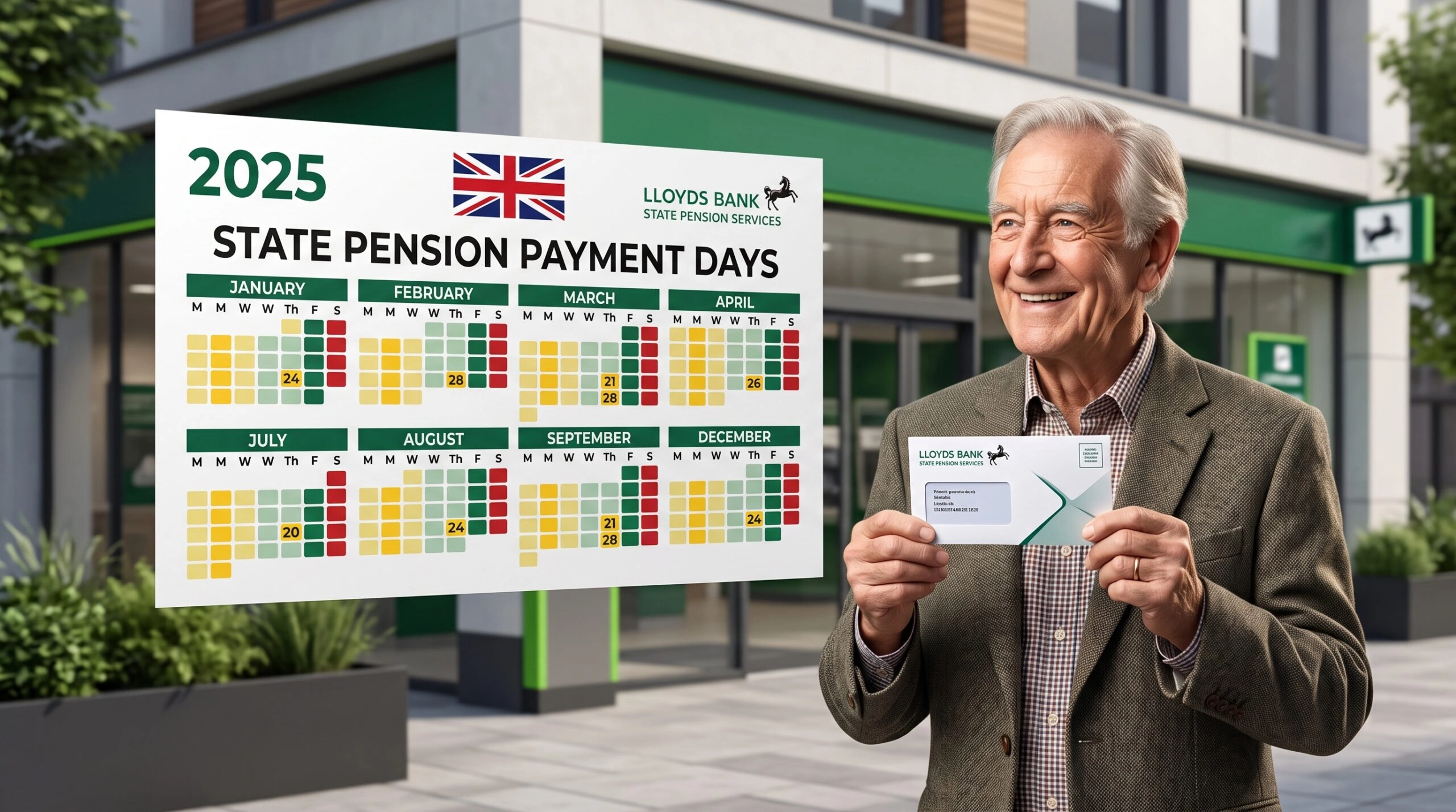 Fechas de pago State Pension 2026