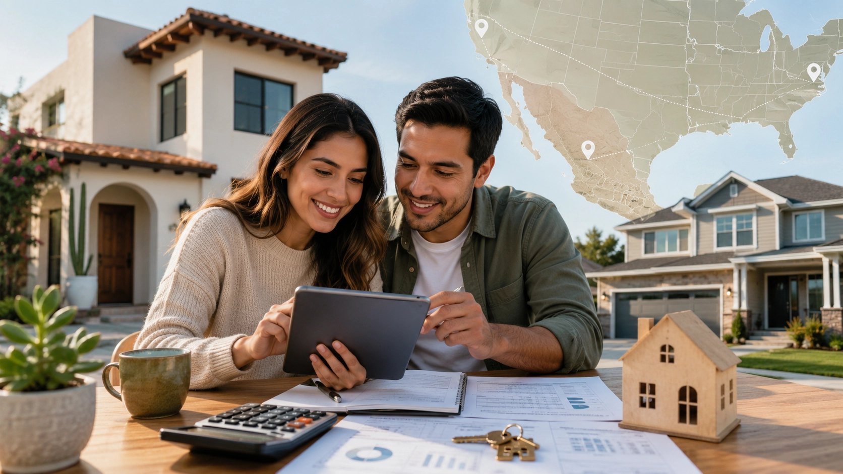 Vivienda moderna para compradores de su primera propiedad