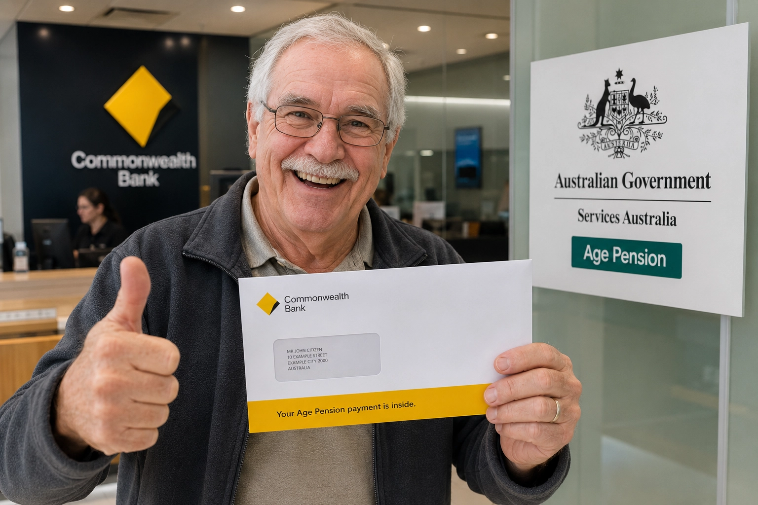 Calendario Age Pension 2026 de Australia