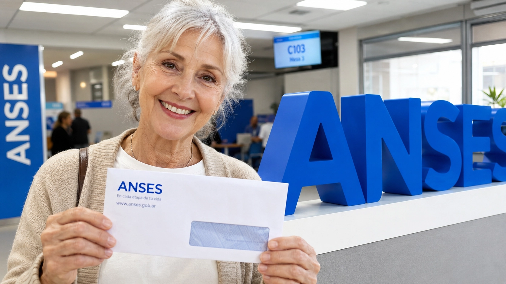 Persona consultando el calendario de pagos ANSES 2026