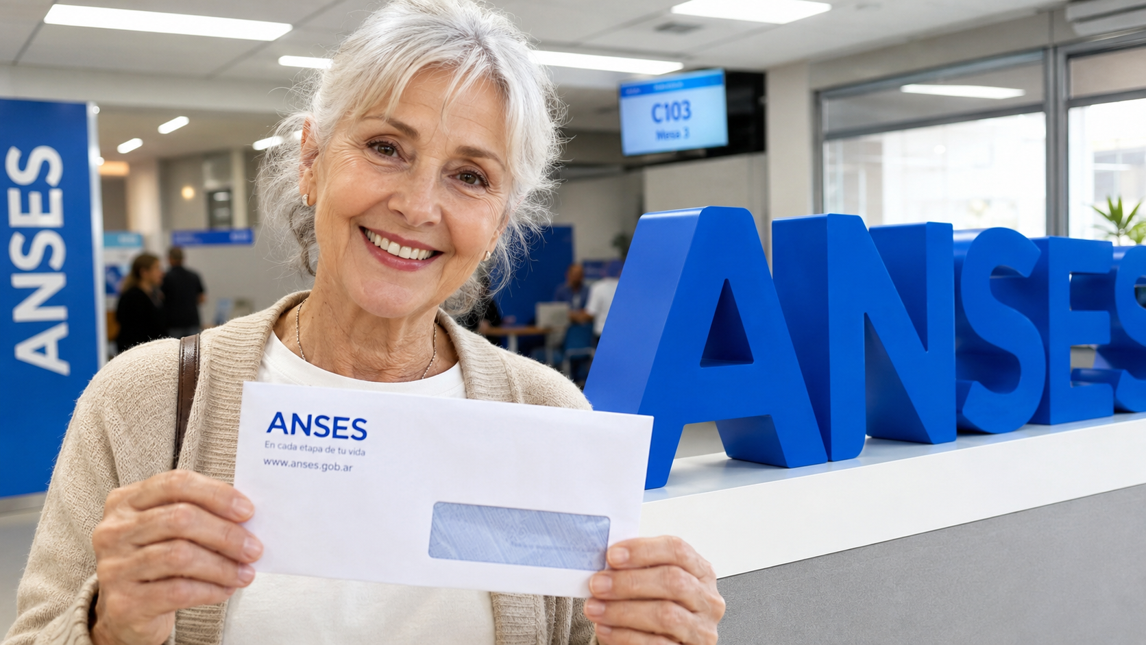 Persona consultando el calendario de pagos ANSES 2026