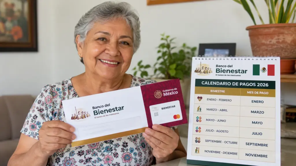 Calendario de pagos Bienestar 2026 por apellido