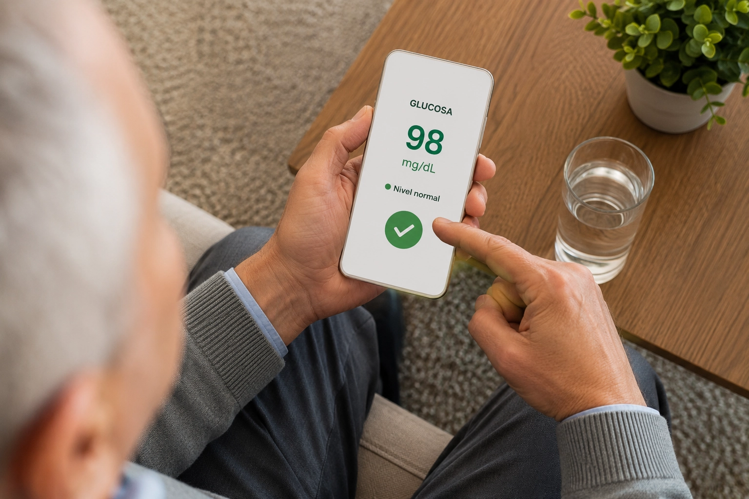 Aplicación mySugr para registrar glucosa