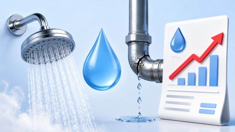 Errores que aumentan tu factura de agua