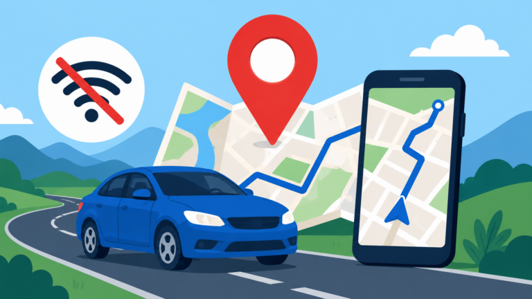 GPS sin internet para conductores: navega gratis con mapas offline