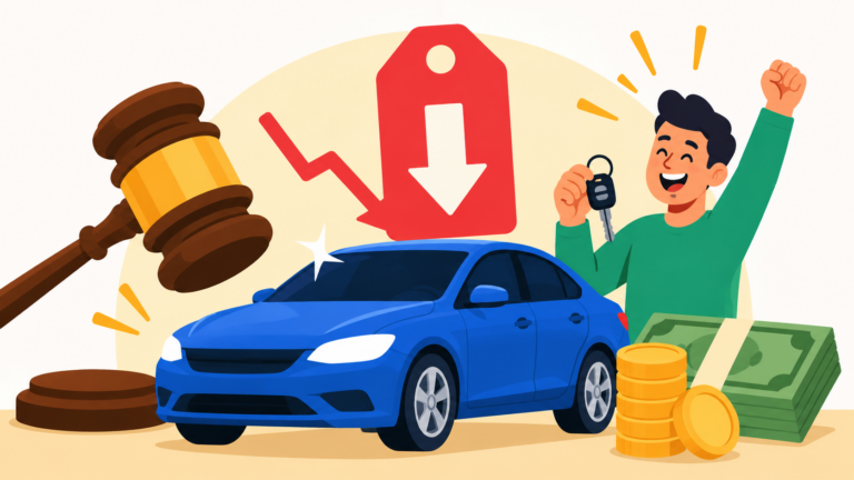 Cómo pagar hasta 50% menos por un auto en subastas: guía completa para México y EE. UU.
