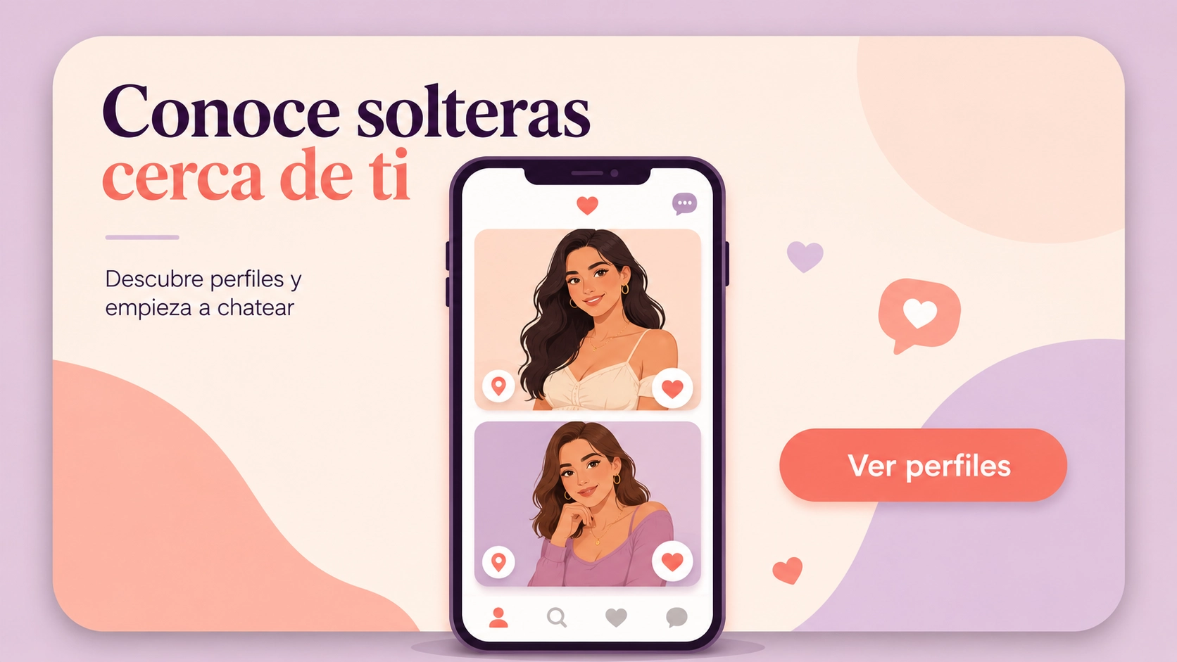 App para conocer mujeres solteras
